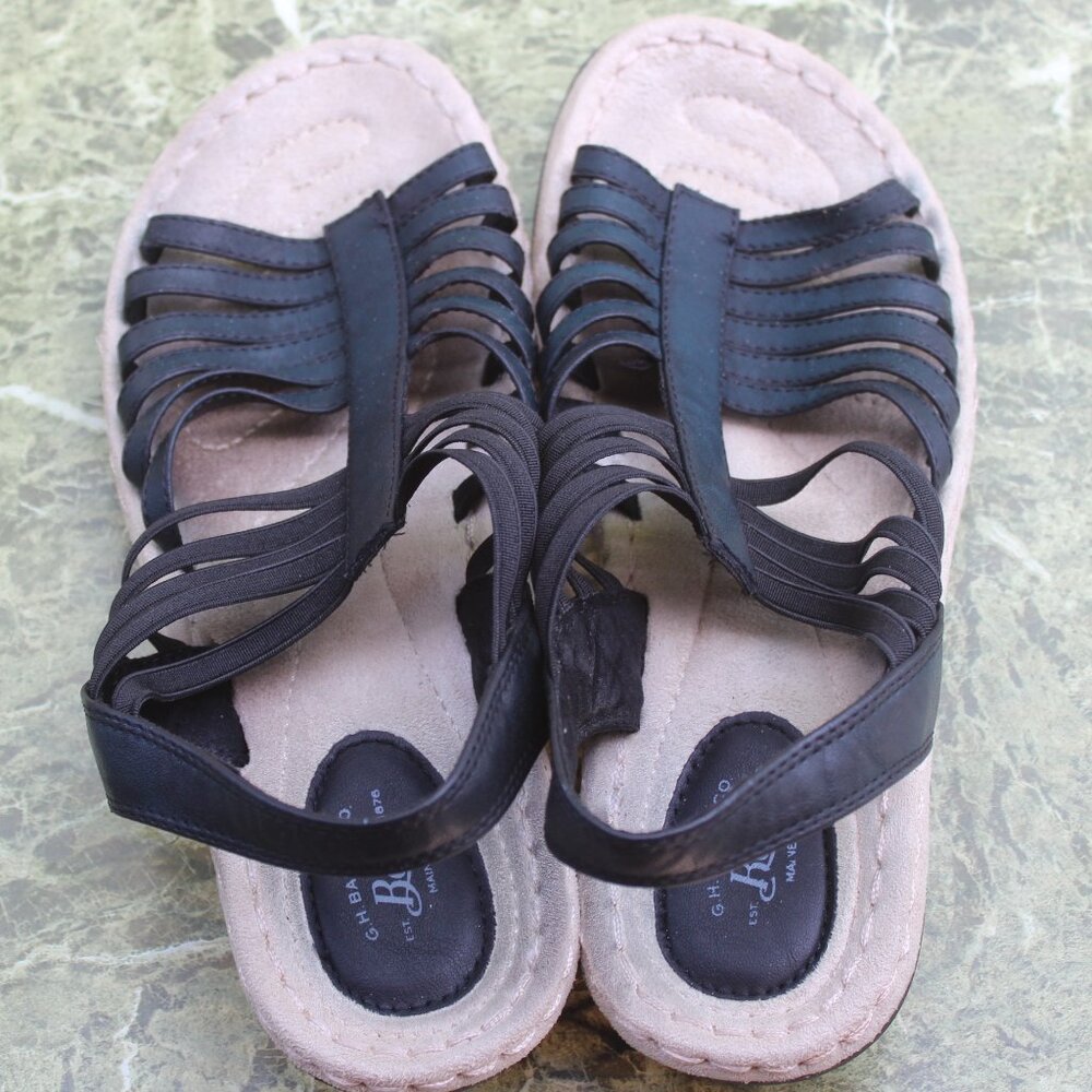 G.H. Bass & Co. Women's leather sandals shoes USA 9